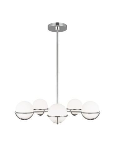 Elstead APOLLO Chandelier G9 5x3W Nickel FE-APOLLO5-PN