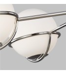 Glass sphere chandelier - Elstead APOLLO Chandelier G9 5x3W Nickel FE-APOLLO5-PN - product 3