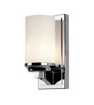 Bathroom wall lamps - Elstead AMALIA Wall lamp G9 1x3W IP44 Chrome FE-AMALIA1-SBATH - product 1