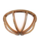 Ceiling lamps - Elstead ALLIER Plafond E27 2x60W Bronze/Stainless Steel FE-ALLIER-F-LW - product 1