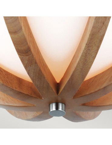 Elstead ALLIER Plafond E27 2x60W Bronze/Stainless Steel FE-ALLIER-F-LW - product 2