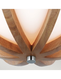 Elstead ALLIER Plafon E27 2x60W Brązowy/Stalowy FE-ALLIER-F-LW - produkt 2