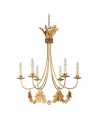 Elstead SWEET OLIVE Chandelier E14 6x60W Gold FB-SWEET-OLIVE6