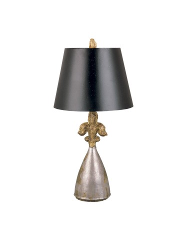 Elstead RODRIGUE E27 Table Lamp 1x60W Silver/Gold FB-RODRIGUE-TL