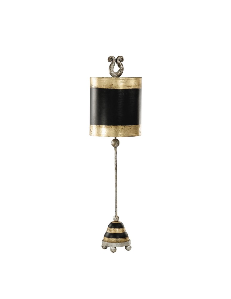 Table lamps - Elstead PHOENICIAN E27 1x60W Black/Silver Table Lamp FB-PHOENICIAN-TL - product kolory-swiatla.pl 1