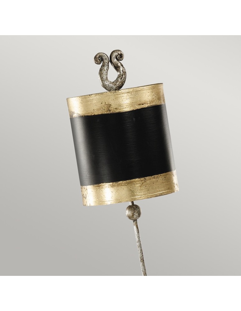 Lampy stołowe - Elstead PHOENICIAN Lampa Stołowa E27 1x60W Czarny/Srebrny FB-PHOENICIAN-TL - produkt kolory-swiatla.pl 3