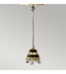 Lampy stołowe - Elstead PHOENICIAN Lampa Stołowa E27 1x60W Czarny/Srebrny FB-PHOENICIAN-TL - produkt 4