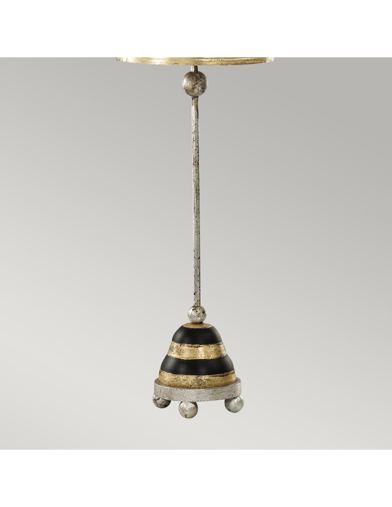 Table lamps - Elstead PHOENICIAN E27 1x60W Black/Silver Table Lamp FB-PHOENICIAN-TL - product kolory-swiatla.pl 4