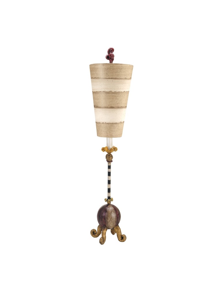 Table lamps - Elstead LE CIRQUE E27 Table Lamp 1x60W Cream/Gold FB-LE-CIRQUE-TL - product kolory-swiatla.pl 1
