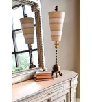Table lamps - Elstead LE CIRQUE E27 Table Lamp 1x60W Cream/Gold FB-LE-CIRQUE-TL - product 2