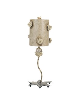 Elstead LA FLEURETTE Table Lamp E27 1x60W Cream/Gold FB-LA-FLEURETTE