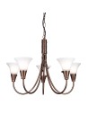 Elstead EMILY Żyrandol E14 5x60W Miedziany EM5-COPPER