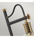 Loft table lamps - industrial - Elstead DOUILLE E27 Table Lamp 1x60W Black/Brass DOUILLE-TL-BPB - product 2
