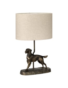 Elstead RUFUS Table Lamp E27 1x40W Brown DL-RUFUS-TL - product 2