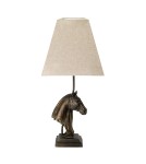 Table lamps with lampshade - Elstead ECLIPSE Table Lamp E27 1x40W Brown DL-ECLIPSE-TL. - product 2