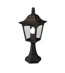 Standing garden lamps - Elstead CHAPEL Outdoor Standing E27 1x100W IP44 Black CPM4-BLACK - product 1