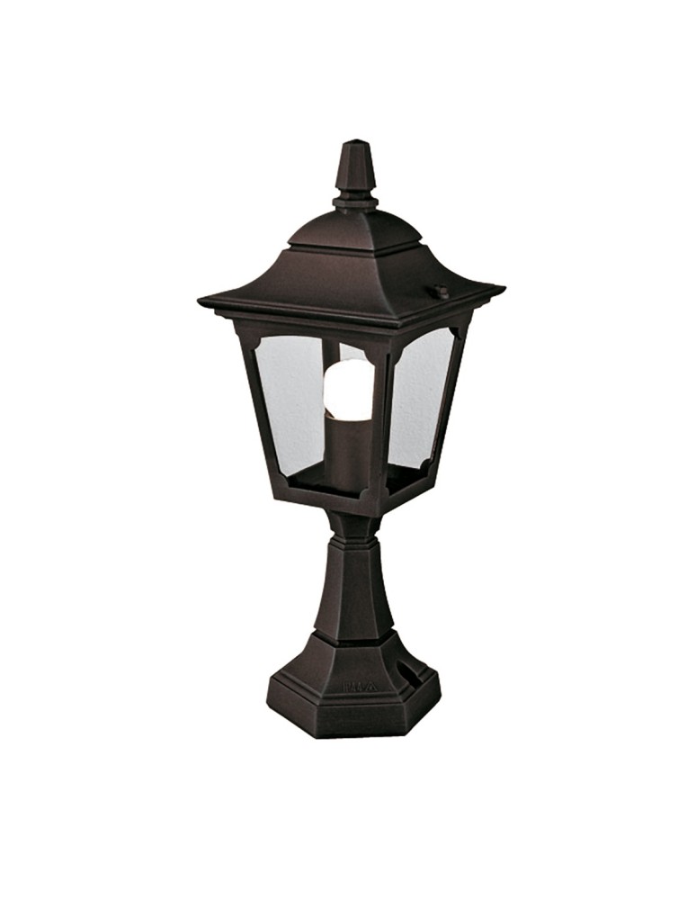 Standing garden lamps - Elstead CHAPEL Outdoor Standing E27 1x100W IP44 Black CPM4-BLACK - product kolory-swiatla.pl 1