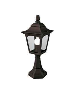 Elstead CHAPEL Stojąca Zewnętrzna E27 1x100W IP44 Czarny CPM4-BLACK
