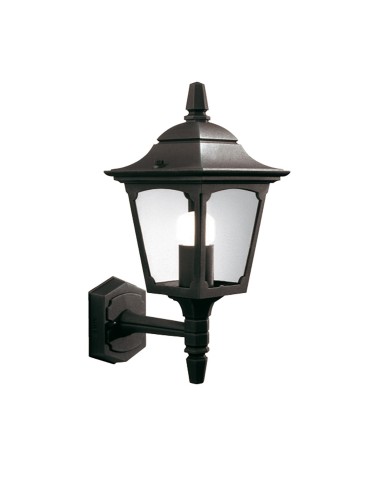 Elstead CHAPEL Wall lamp E27 1x100W IP44 Black CPM1-BLACK