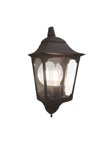 Elstead CHAPEL Wall lamp E27 1x100W IP44 Black CP7-2-BLACK