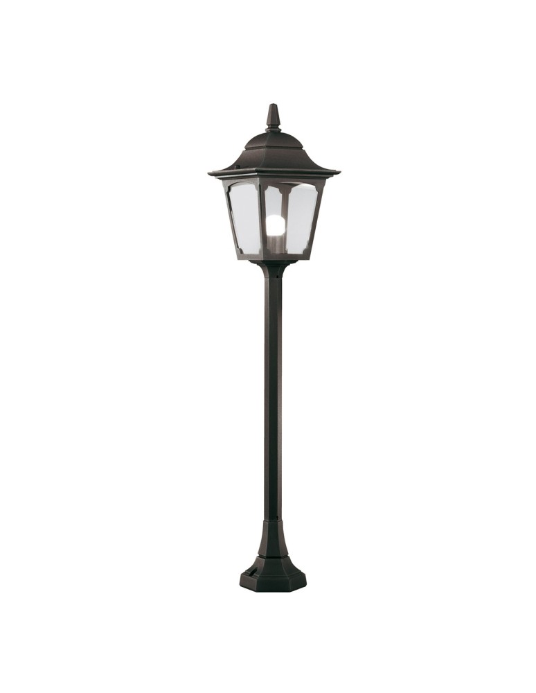 Standing garden lamps - Elstead CHAPEL Outdoor Standing E27 1x100W IP44 Black CP5-BLACK - product kolory-swiatla.pl 1