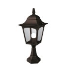 Standing garden lamps - Elstead CHAPEL Outdoor Standing E27 1x100W IP44 Black CP4-BLACK - product 1