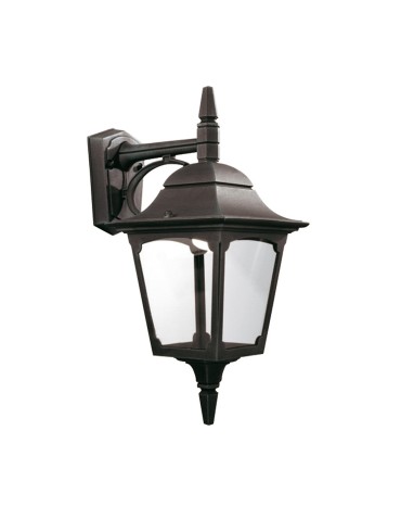 Elstead CHAPEL Wall lamp E27 1x100W IP44 Black CP2-BLACK