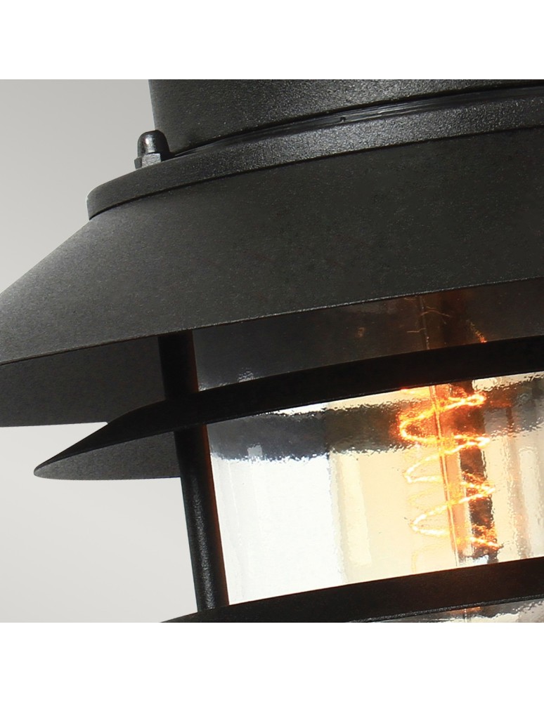 Outdoor wall lamps - Elstead COPENHAGEN Wall lamp E27 1x60W IP44 Black COPENHAGEN-BK - product kolory-swiatla.pl 3