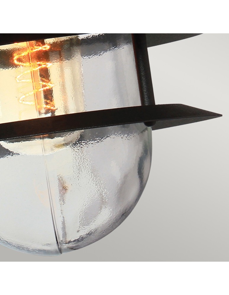 Outdoor wall lamps - Elstead COPENHAGEN Wall lamp E27 1x60W IP44 Black COPENHAGEN-BK - product kolory-swiatla.pl 4
