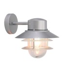 Outdoor wall lamps - Elstead COPENHAGEN Wall lamp E27 1x60W IP44 Silver COPENHAGEN - product 1