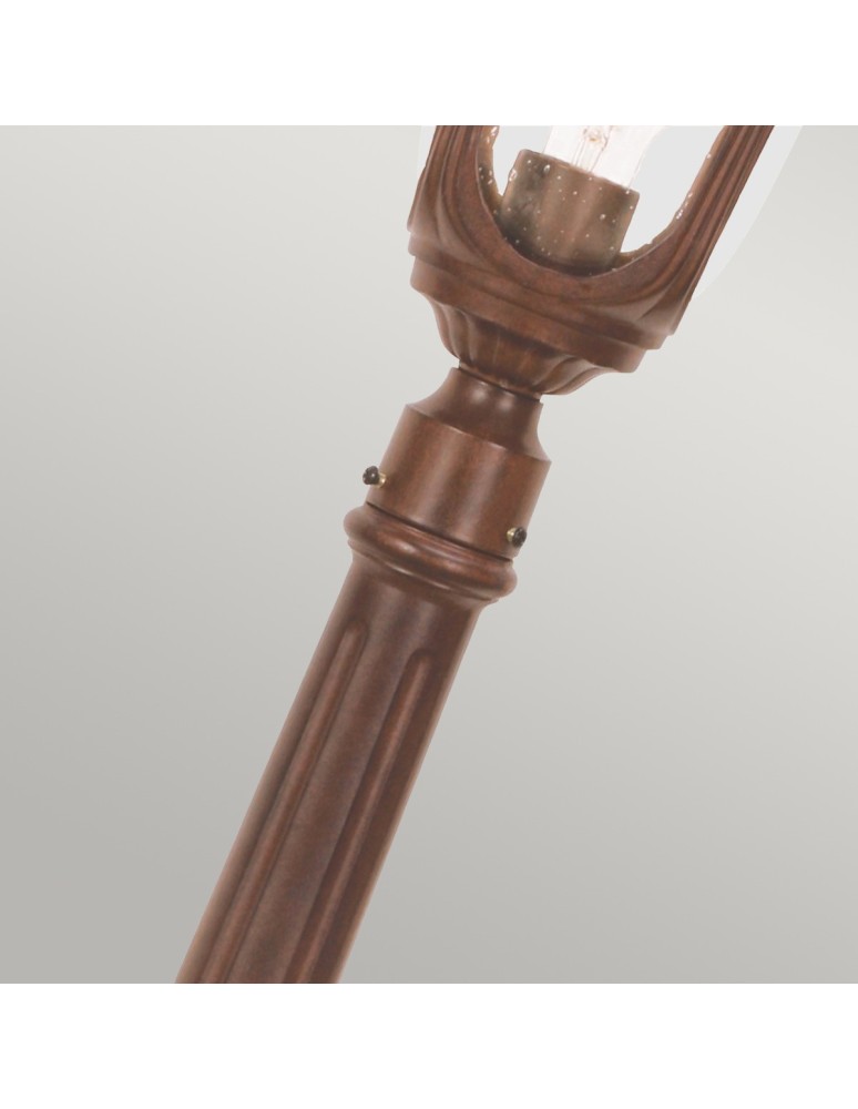 Standing garden lamps - Elstead CHICAGO Outdoor Standing E27 1x100W IP44 Brown CC4-S - product kolory-swiatla.pl 3