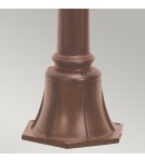Standing garden lamps - Elstead CHICAGO Outdoor Standing E27 1x100W IP44 Brown CC4-S - product 4