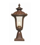 Standing garden lamps - Elstead CHICAGO Outdoor Standing E27 1x100W IP44 Brown CC3-S. - product 1