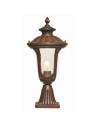 Elstead CHICAGO Stojąca Zewnętrzna E27 1x100W IP44 Brązowy CC3-S