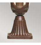 Standing garden lamps - Elstead CHICAGO Outdoor Standing E27 1x100W IP44 Brown CC3-S. - product 4