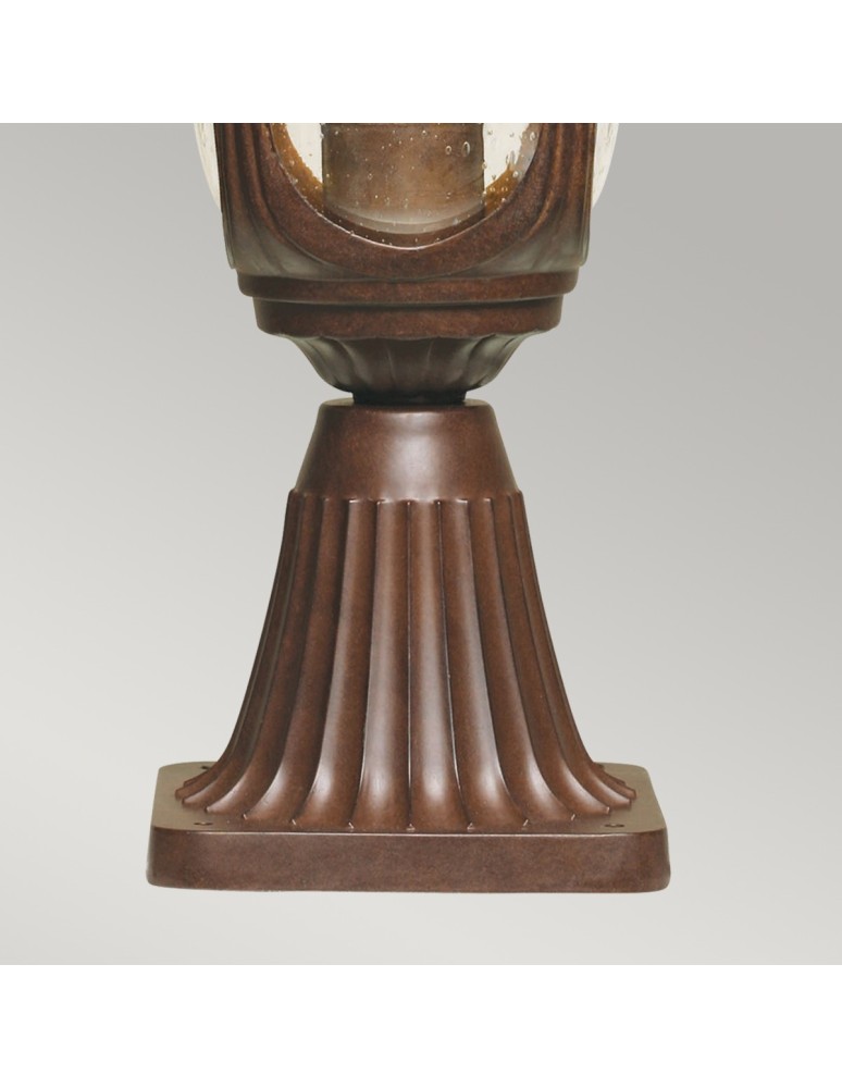 Standing garden lamps - Elstead CHICAGO Outdoor Standing E27 1x100W IP44 Brown CC3-S. - product kolory-swiatla.pl 4