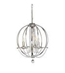 Chandeliers - Elstead CASSIE Chandelier E14+E27 3x60W+1x60W Nickel CASSIE4. - product 2