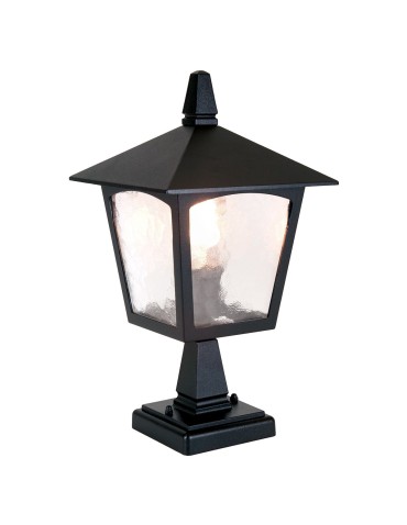 Elstead YORK Outdoor Standing E27 1x100W IP43 Black BL7-BLACK