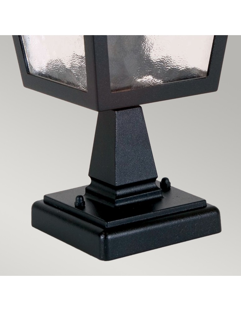 Standing garden lamps - Elstead YORK Outdoor Standing E27 1x100W IP43 Black BL7-BLACK - product kolory-swiatla.pl 3