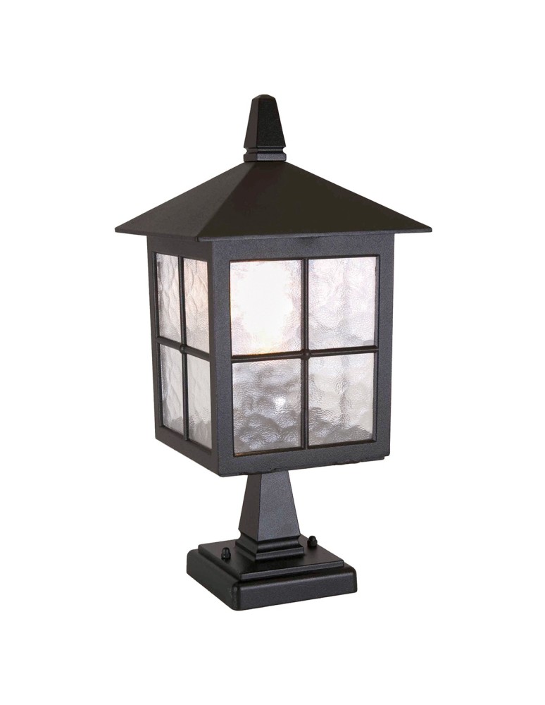 Standing garden lamps - Elstead WINCHESTER Outdoor Standing E27 1x100W IP43 Black BL25-BLACK - product kolory-swiatla.pl 1