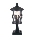 Standing garden lamps - Elstead HEREFORD Outdoor Standing E27 1x100W Black BL12-BLACK - product 1