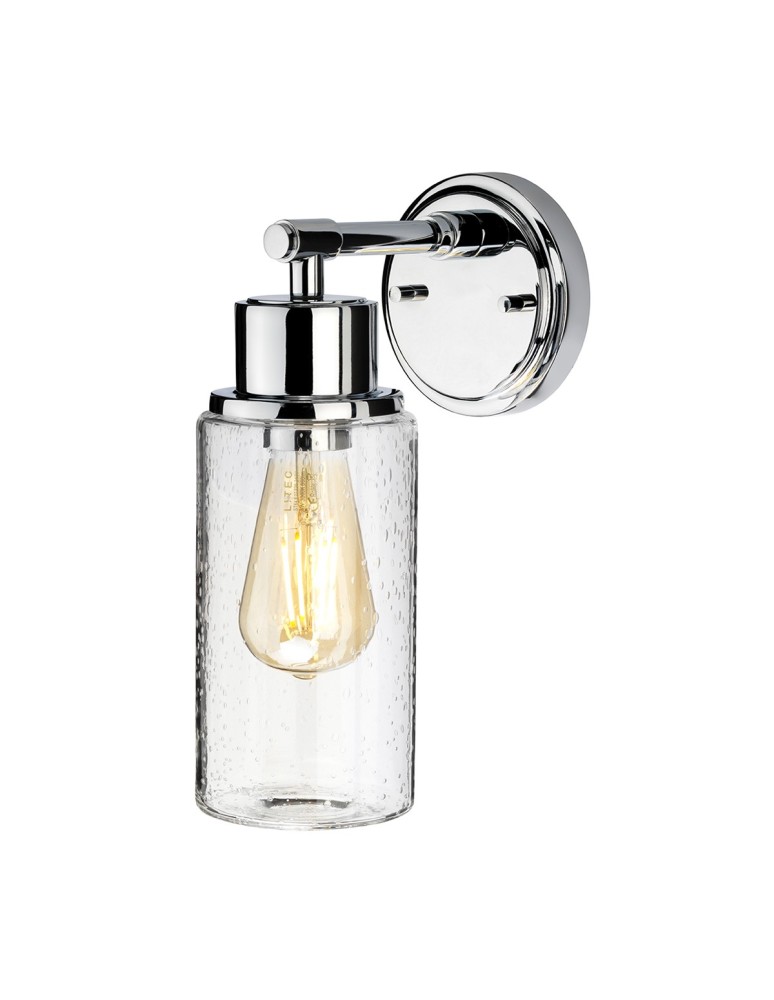 Bathroom wall lamps - Elstead MORVAH Wall lamp E27 1x60W IP44 Chrome BATH-MORVAH1-PC - product kolory-swiatla.pl 1
