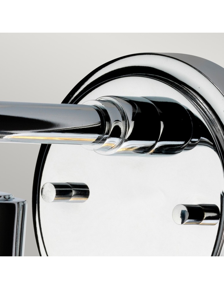 Bathroom wall lamps - Elstead MORVAH Wall lamp E27 1x60W IP44 Chrome BATH-MORVAH1-PC - product kolory-swiatla.pl 2