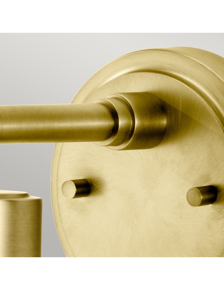 Bathroom wall lamps - Elstead MORVAH Wall lamp E27 1x60W IP44 Brass BATH-MORVAH1-BB - product kolory-swiatla.pl 2