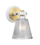 Bathroom wall lamps - Elstead GUNNISLAKE Wall lamp G9 1x3W IP44 Brass BATH-GUNNIS1-WAB - product 1