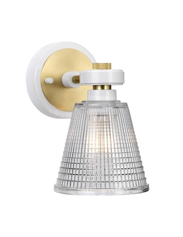 Elstead GUNNISLAKE Wall lamp G9 1x3W IP44 Brass BATH-GUNNIS1-WAB