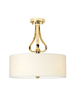 Elstead FALMOUTH Wisząca G9 3x3W IP44 Złoty BATH-FALMOUTH-SF-FG