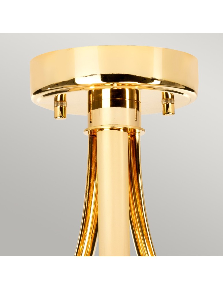 Pendant lamps - Elstead FALMOUTH Pendant G9 3x3W IP44 Gold BATH-FALMOUTH-SF-FG - product kolory-swiatla.pl 2
