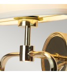 Wall lamps - Elstead FALMOUTH Wall lamp G9+ LED1x3W+1x1W Gold BATH-FALMOUTH-FG. - product 2