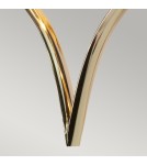 Wall lamps - Elstead FALMOUTH Wall lamp G9+ LED1x3W+1x1W Gold BATH-FALMOUTH-FG. - product 3